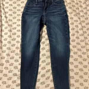 American Eagle Women's Blue Jeans 6 short curvy jegging